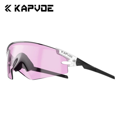 Kapvoe Cycling Sports Sunglasses – UV Protection Bike Glasses for Road & Mountain Riding (Men & Women, 2026 Model)