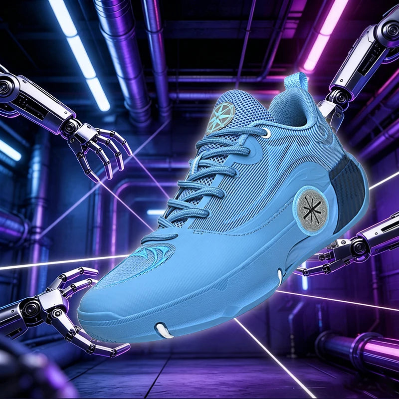 Men's Athletic Basketball Shoes - Breathable Cushioned Non-Slip Sneakers for Gym, Training & Running
