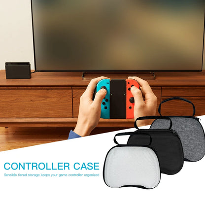 PS5/XBOX Series X/S/SWITCH Game Board Travel Carrying Hard Protection Box: Includes Two Rocker Caps - Suitable for Controllers