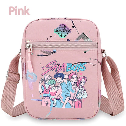 K-Pop Demon Hunters Crossbody Phone Bag – HUNTRX Rumi Huntrix Coin Wallet Shoulder Purse