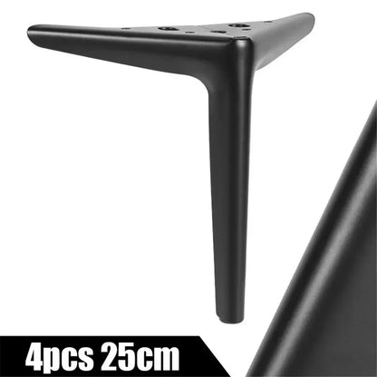 4Pcs Metal Furniture Legs – Heavy-Duty Feet for TV Stand, Sofa, Cabinet & Table, 800KG Load Capacity