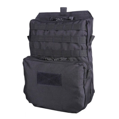 Tactical 3L Hydration Backpack - Nylon MOLLE Water Bladder Pack for Airsoft, Hunting, EDC, and JPC/SPC Tactical Vests
