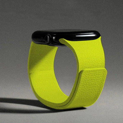 Silicone Magnetic Strap for Apple Watch - Adjustable Band for 49mm/46mm/45mm/44mm/42mm/41mm/40mm Series Ultra, SE & More
