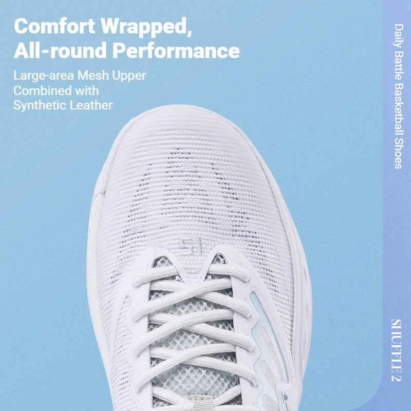 361 Degrees Joker Shuffle 2.0 - Men's Lightweight Basketball Sneakers