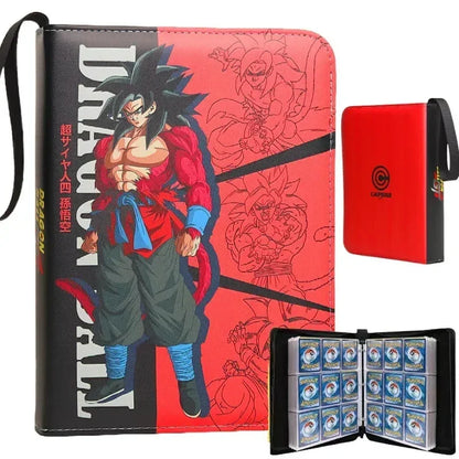 Anime Dragon Ball Card Album – 400/900pcs Storage Binder for Vegeta IV Game Cards, Kids Gift
