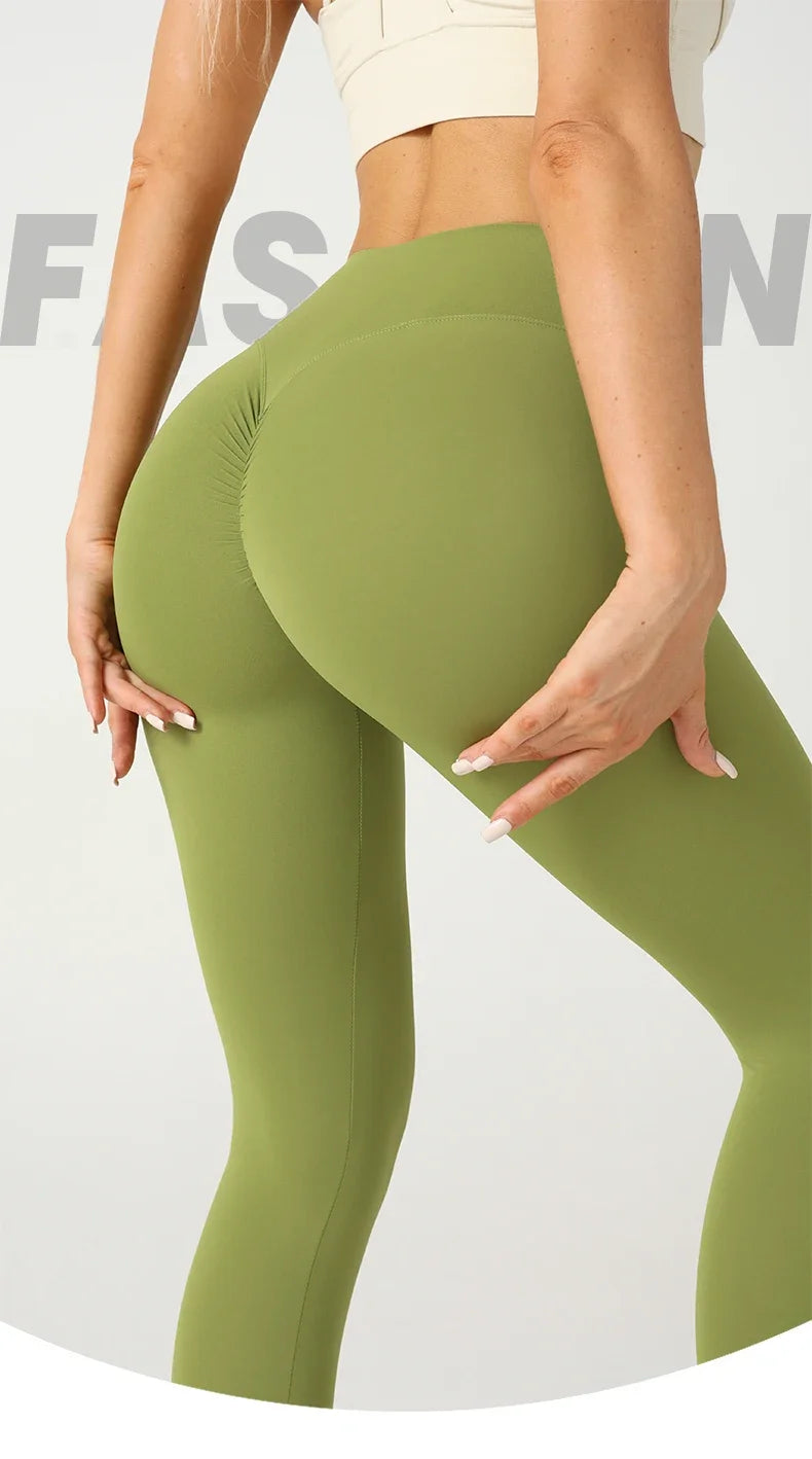 High Waist Women’s Yoga Leggings – Breathable Fitness Pants for Running, Cycling, Summer Gym & Workout