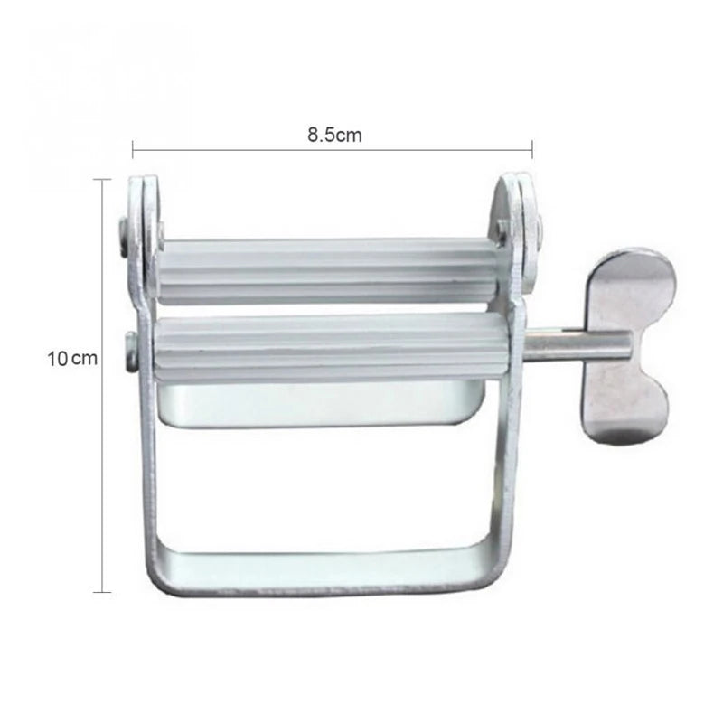 Rolling Squeezer Lazy Toothpaste Dispenser: Bathroom Accessories Set for Toothpaste, Hair Color Dye, Cosmetic Paint, and More