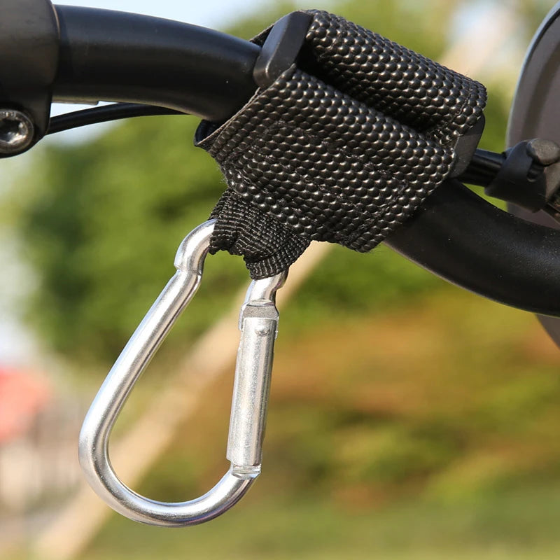 Aluminum Alloy Front Handlebar Hook – Motorcycle, Electric Scooter, Bicycle & Baby Stroller Hanger