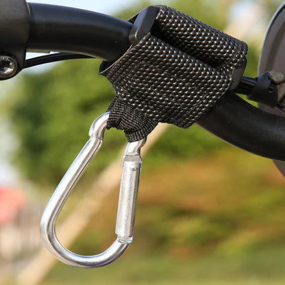 Aluminum Alloy Front Handlebar Hook – Motorcycle, Electric Scooter, Bicycle & Baby Stroller Hanger