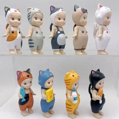 New Sonny Angel Meow Meow Daily Cat Life Series Blind Box – Anime Figure Ornament Toy Doll Gift