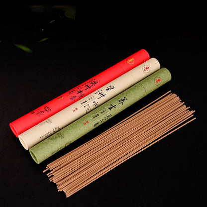 40PCS Natural Sandalwood Incense Sticks – Aromatic Home Fragrance for Blessing Ceremony, Lavender, Green Tea & Rose