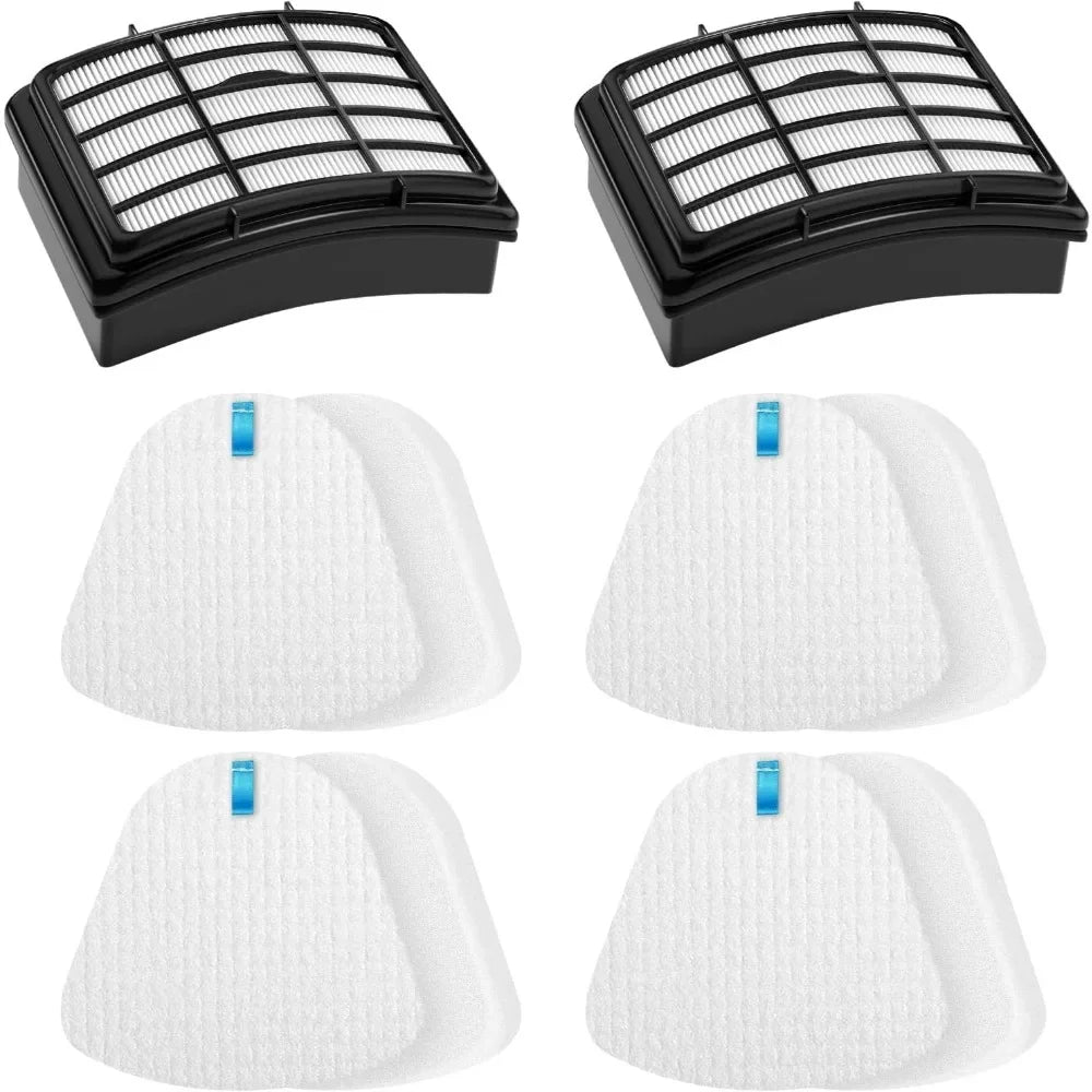 Shark Vacuum Filter Replacement Set - 2+4 Pack Washable Filters for Navigator Lift-Away Models