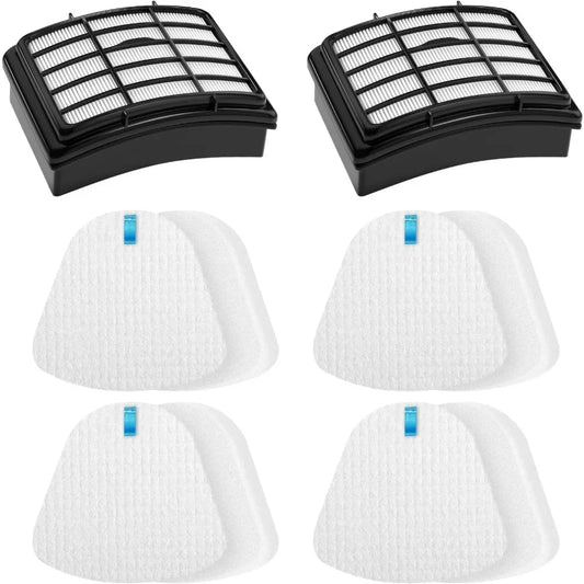 Shark Vacuum Filter Replacement Set - 2+4 Pack Washable Filters for Navigator Lift-Away Models
