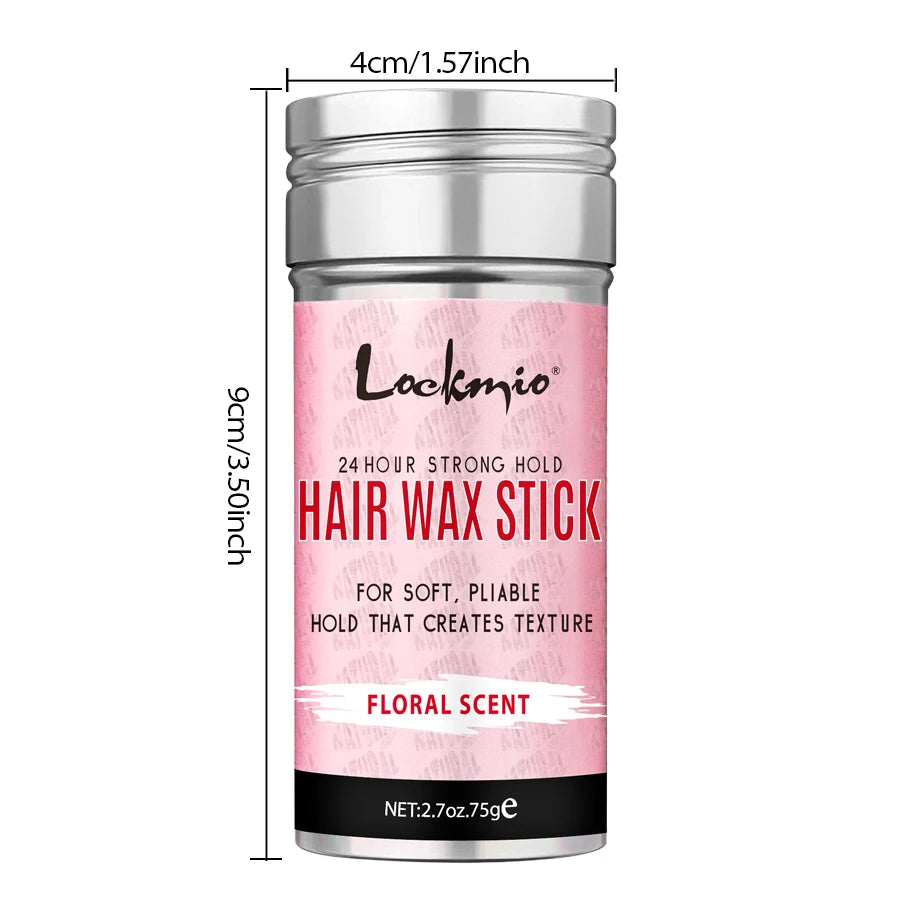 Professional Styling Wax for Women – Anti-Frizz Pomade, Smoothing Hair Mud, Messy Hair Control Rod for Natural Wigs