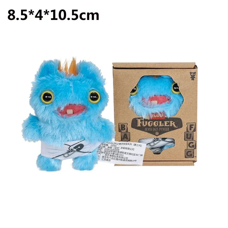 Fuggler Plush Baby Series 9cm — Mr. Needles Ugly Monster Fuggs Munch Rabid Rabbit Wide-Eyed Soft Toy Gift