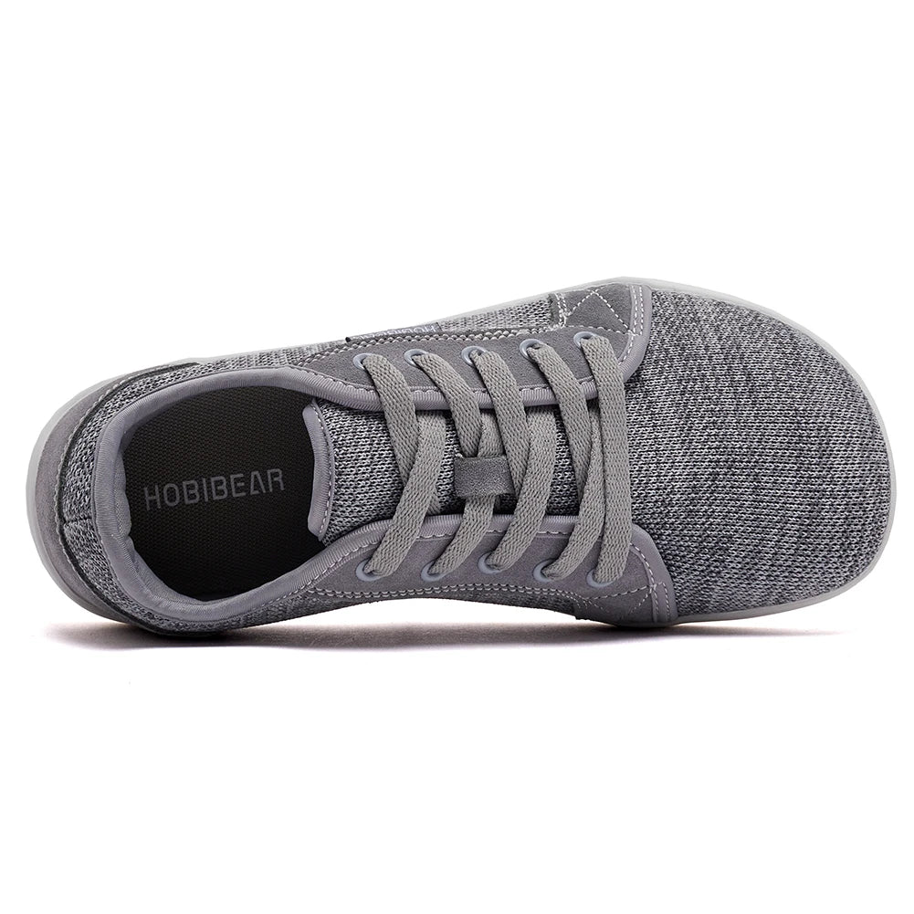 HOBIBEAR Men’s Wide Barefoot Shoes – Unisex Non-Slip Trail Running & Minimalist Walking Sneakers
