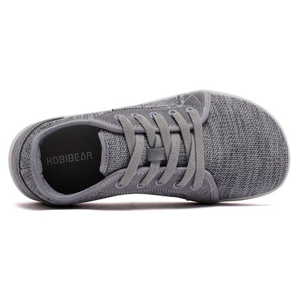 HOBIBEAR Men’s Wide Barefoot Shoes – Unisex Non-Slip Trail Running & Minimalist Walking Sneakers