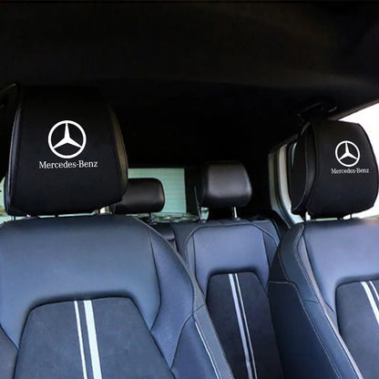 Mercedes-Benz Car Headrest Cover - Anti-Dirt Seat Pillow Protector for W203–W222 Models