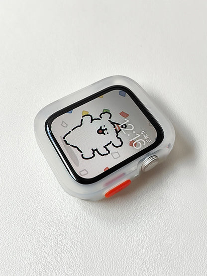 Candy Silicone Apple Watch Case & Strap - Protective Band Cover for Series 11 10 9 8 7 SE 6 5 4 Ultra 49mm 45mm 41mm 44mm 40mm