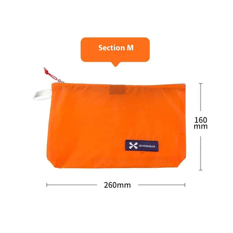 XENOSMILUS Travel Organizer Bag — Waterproof Clothes, Passport & Toiletry Holder with Large Capacity for Cards and IDs