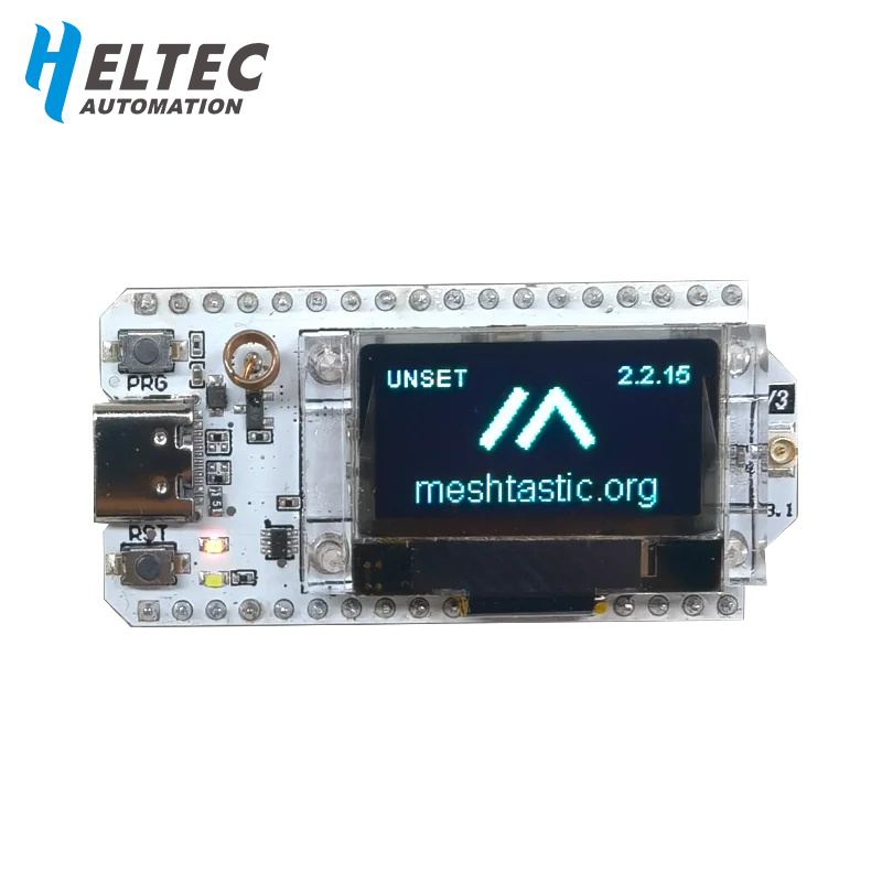 Heltec LoRa 32 V3 ESP32 Meshtastic Development Board with Case - 868MHz SX1262, WiFi & 0.96" OLED Display for Arduino IoT