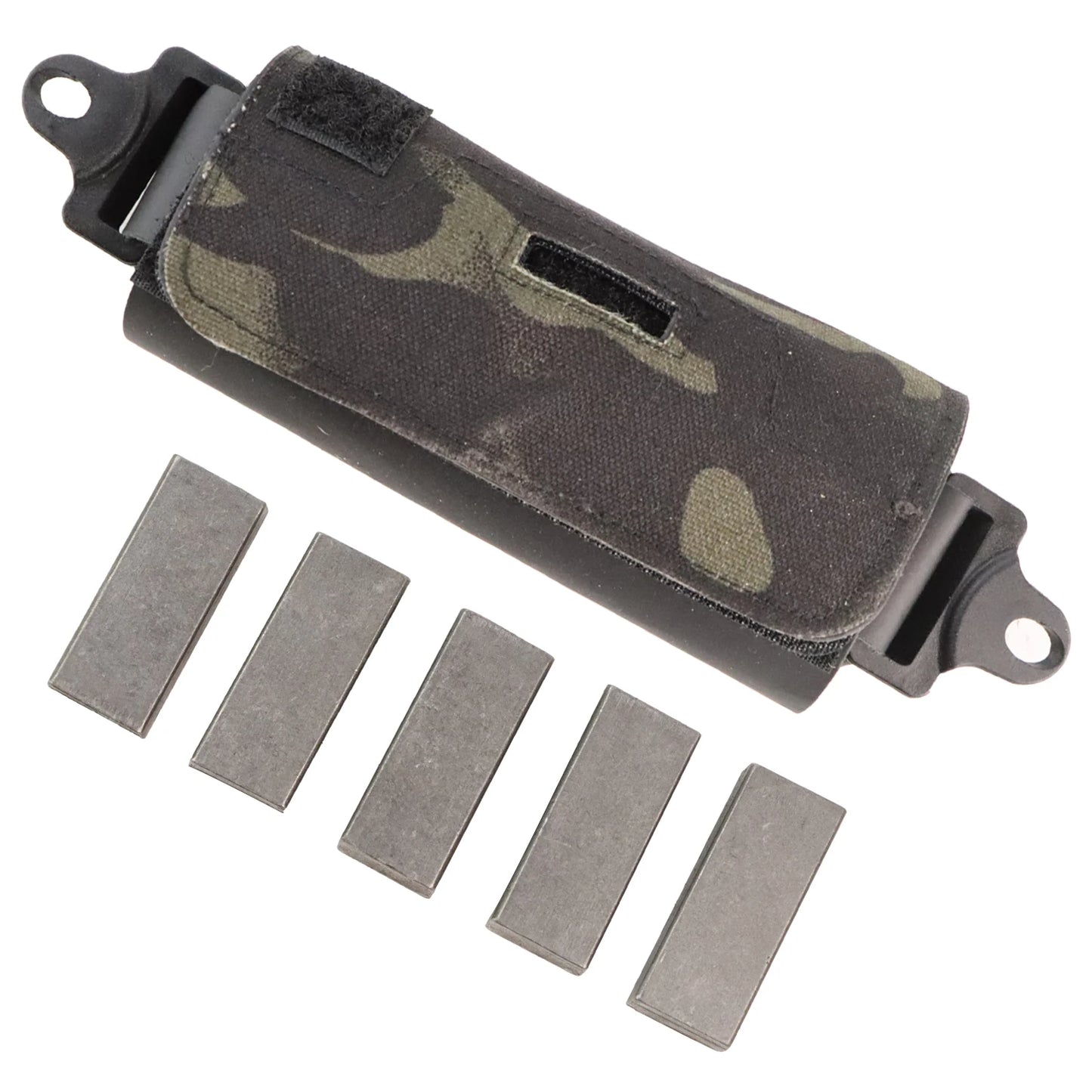 BOOIU Tactical Helmet Counterweight Bag – Balance Kit with 5 Counter Blocks for OPS FAST PJ MH Helmets