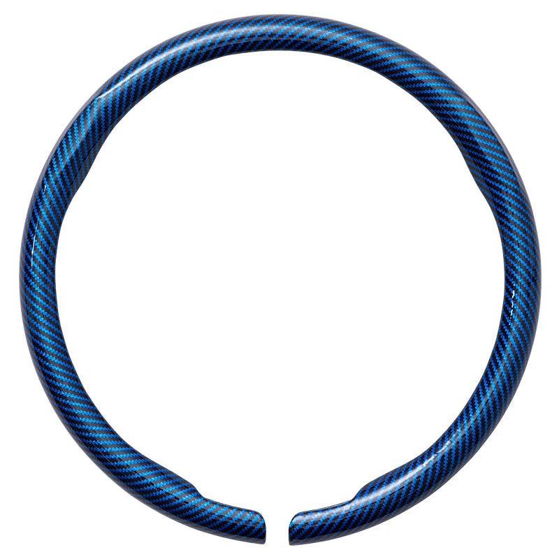 Universal 36-38cm Car Steering Wheel Cover — Non-Slip, Breathable, Fits Round & D-Shaped Wheels