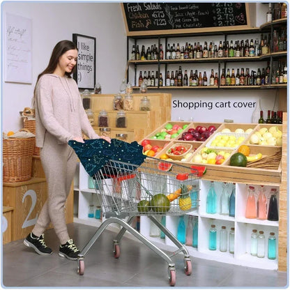 Baby Nursing Cover - Multi-Use Infant Car Seat Canopy Stroller High Chair Shopping Cart Privacy Cover