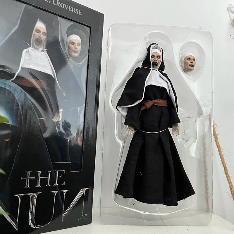 NECA The Nun Action Figure – The Conjuring Series Horror Collectible Toy, Halloween Gift & Decor with Changeable Face