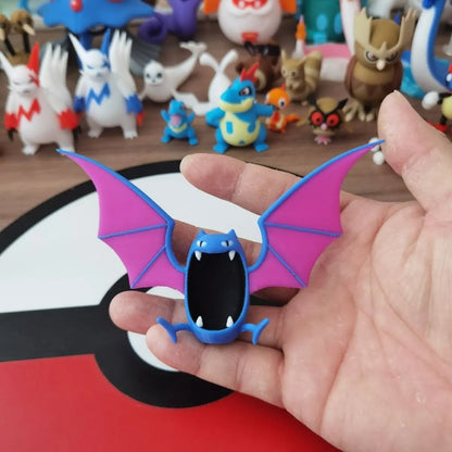 Pokemon Collectible Figures - 1:20 DIY 3D Printed Kawaii Cartoon Character Models & Kids Christmas Gift Toys