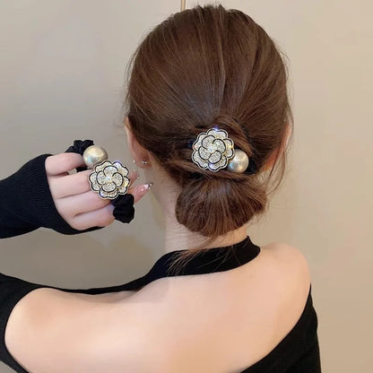 Flower Diamond Hair Bands - Y2K Colorful Hair Accessories for Stylish Everyday Looks