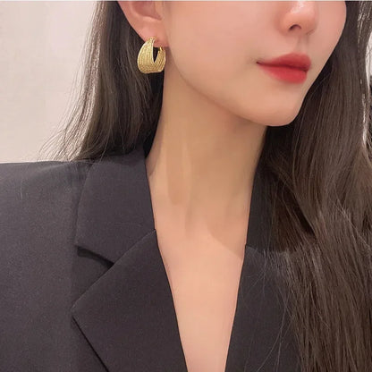 Retro Multilayer Stud Earrings for Women - Elegant Unique Statement Party Jewelry Gift
