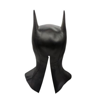 Cafele 2022 Batman Cosplay Costume for Men – Bruce Wayne Halloween Outfit with Black Latex Masquerade Mask