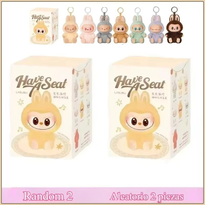 Labubu “Have A Seat” Series BIG INTO ENERGY PVC Pendant Doll – Kawaii Blind Box Gift
