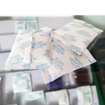 Non-Toxic Silica Gel Desiccant Bags – 2/5/10/20g Moisture Absorber for Kitchen, Room, and Living Spaces