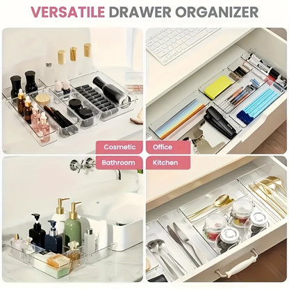 Cosmetic & Stationery Storage Box – Makeup, Office Supplies, Desk & Drawer Organizer for Home