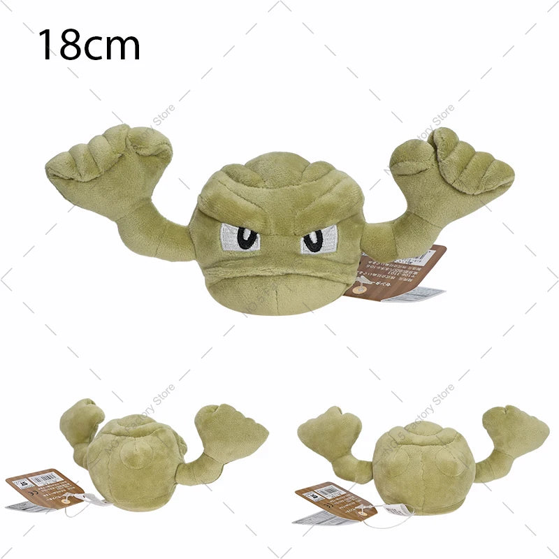Cartoon Pokémon Plush Dolls – Cubone, Riolu, Geodude, Aerodactyl, Yveltal, Rattata & Duskull Stuffed Anime Toys for Birthday & Christmas Gifts