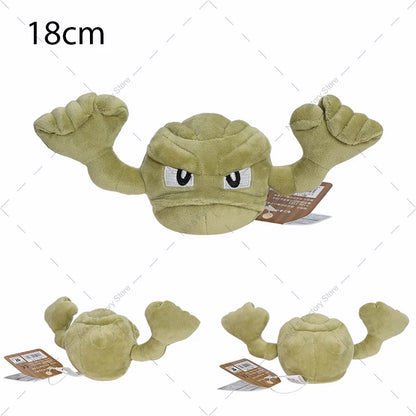 Cartoon Pokémon Plush Dolls – Cubone, Riolu, Geodude, Aerodactyl, Yveltal, Rattata & Duskull Stuffed Anime Toys for Birthday & Christmas Gifts