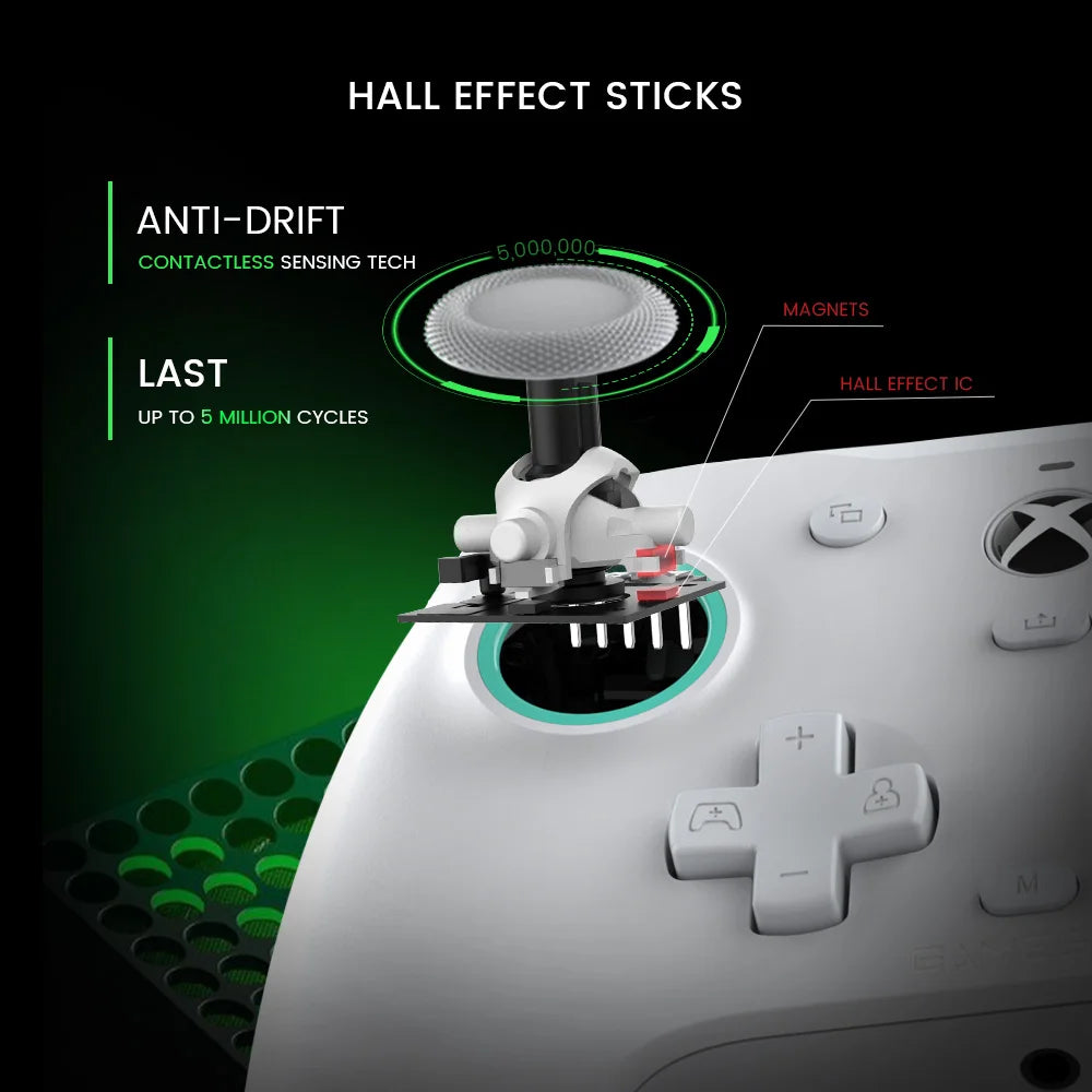 GameSir G7 SE Wired Xbox Controller - Gamepad for Xbox Series X, Series S, Xbox One with Hall Effect Joystick