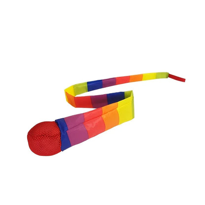 Rainbow Comet Ball - Soft Tail Indoor & Outdoor Throwing and Coordination Training Toy