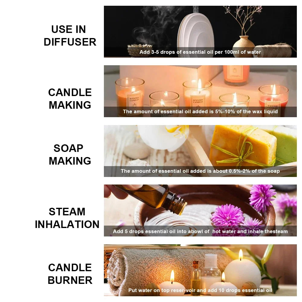 300ml CHXNEL COCQ Aromatherapy Oil Diffuser – Romantic Essential Oil Air Purifier for Home & Car, Perfume Scent Oasis