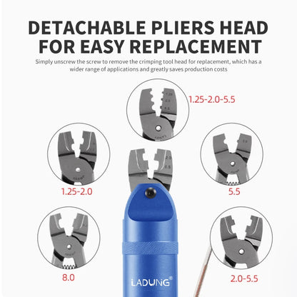 MR-30 Pneumatic Crimping Pliers Cutter Head - Air Shears Tool Part for AR8WP, A8WP3 & A8WP Terminals