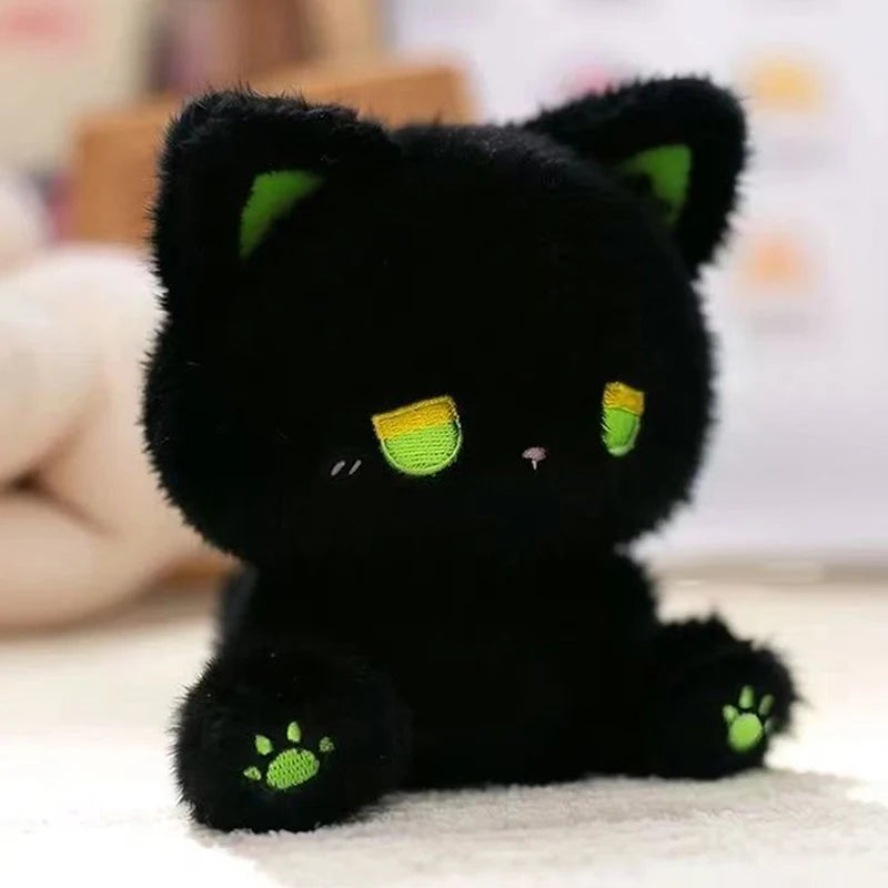 Cute Emo Bear Plush Doll - 15cm Soft Animal Toy for Kids Birthday & Christmas Gifts