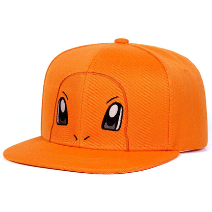 Pokemon Embroidered Baseball Cap - Adjustable Anime Sun Hat for Kids and Fans