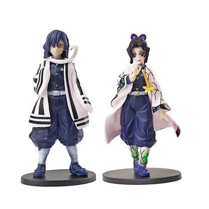 Demon Slayer Kimetsu No Yaiba Action Figures – Tanjirou, Zenitsu & Nezuko PVC Model Toys