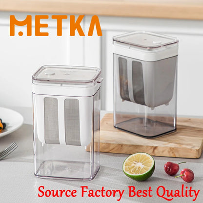 Greek Yogurt Maker with Stainless Steel Strainer – Whey Separator & Cheese Moisture Filter Kitchen Tool