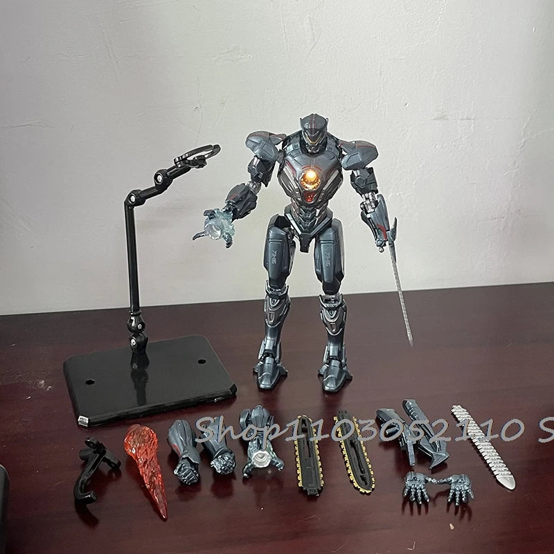 Bandai Pacific Rim Red Tramp Mecha Action Figure – Gipsy Avenger Titan Vengeance Saber Athena Anime Collectible Toy Gift