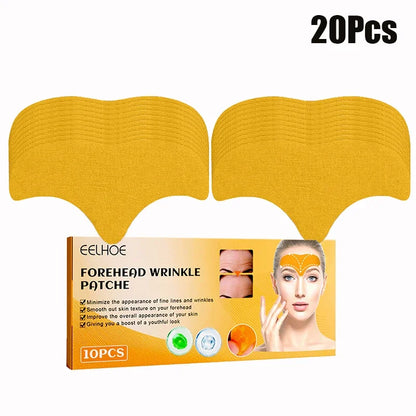Forehead Wrinkle Patches Anti-Wrinkle Gel Pads – Natural Forehead Line Removal Facial Patches (10–100pcs)