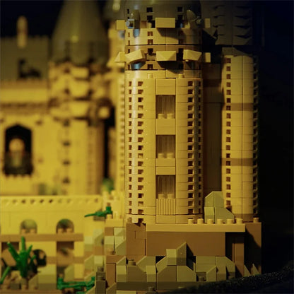 Creative Medieval Magic Castle Micro Building Blocks Set – MOC Architecture Palace Model Kit for Kids & Adults Gift