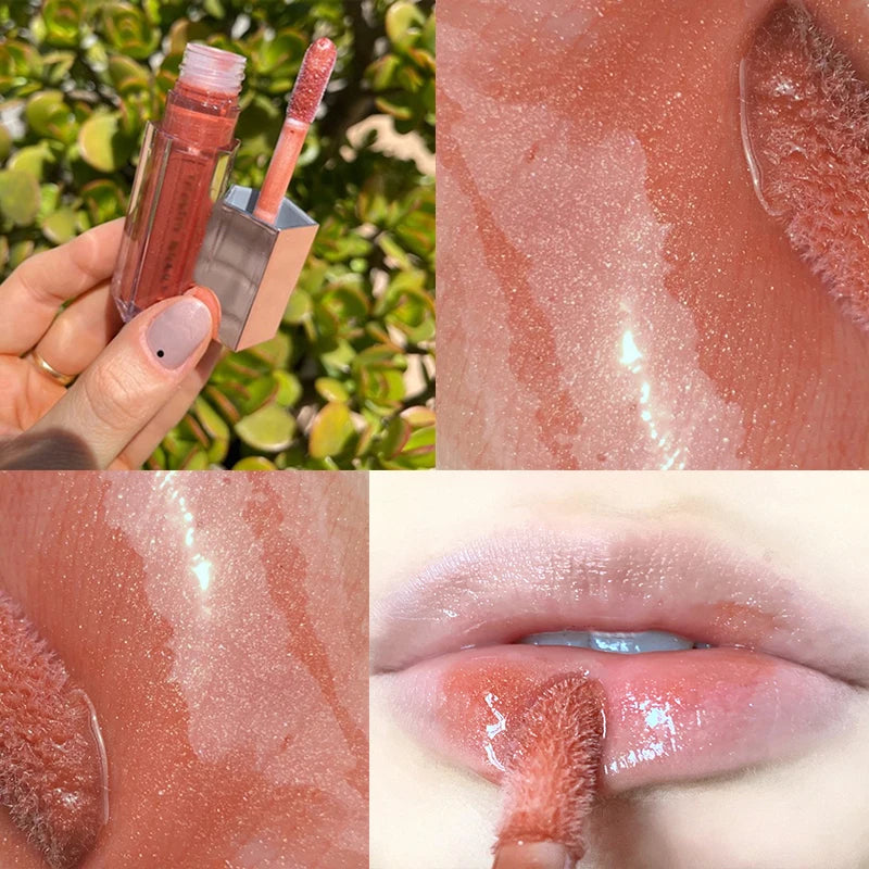 FB Gloss Bomb Cream Lip Gloss | High Shine, Glitter, Moisturizing Plumper, Long-Lasting Liquid Lipstick 9ml